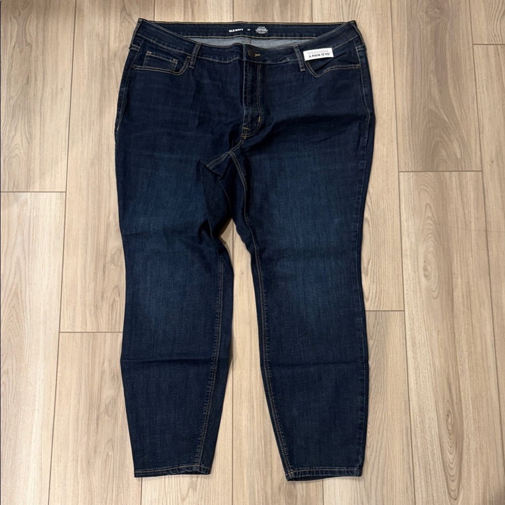 Old Navy Women's Dark Blue Skinny Jeans
